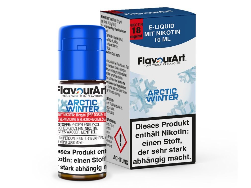 FlavourArt - E - Zigaretten Liquid - Arctic Winter - FLAVOURART