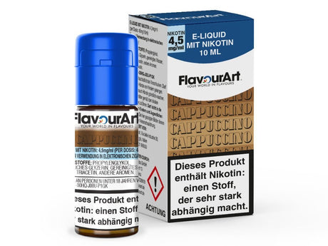 FlavourArt - E - Zigaretten Liquid - Cappuccino - FLAVOURART