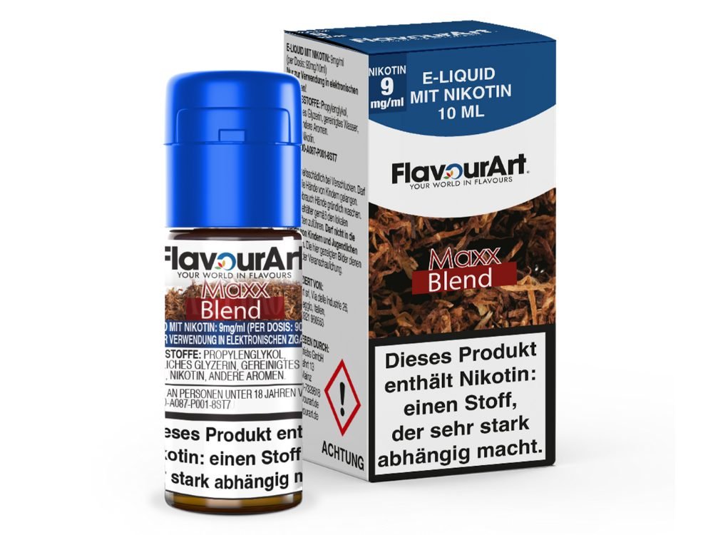 FlavourArt - E - Zigaretten Liquid - Maxx - Blend - FLAVOURART