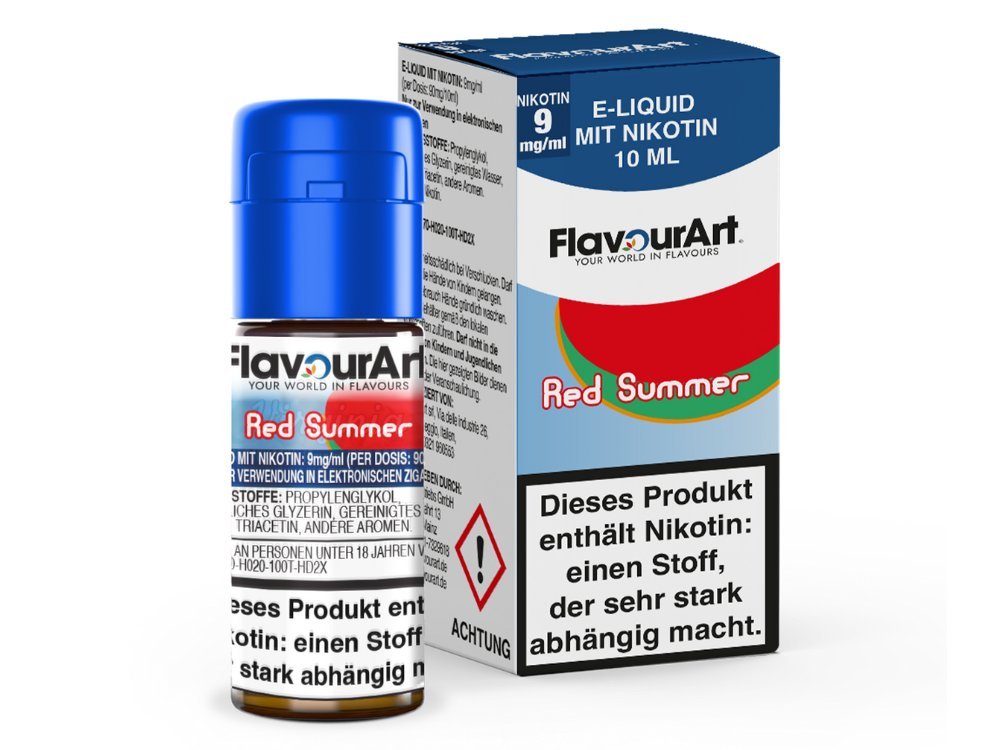 FlavourArt - E - Zigaretten Liquid - Red Summer - FLAVOURART