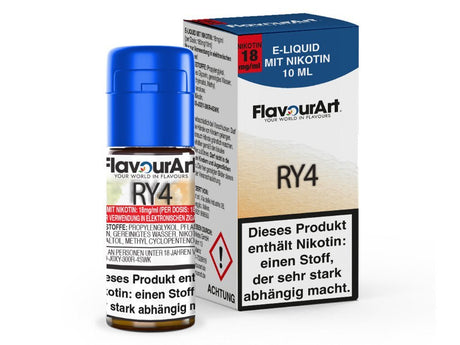 FlavourArt - E - Zigaretten Liquid - RY4 - FLAVOURART