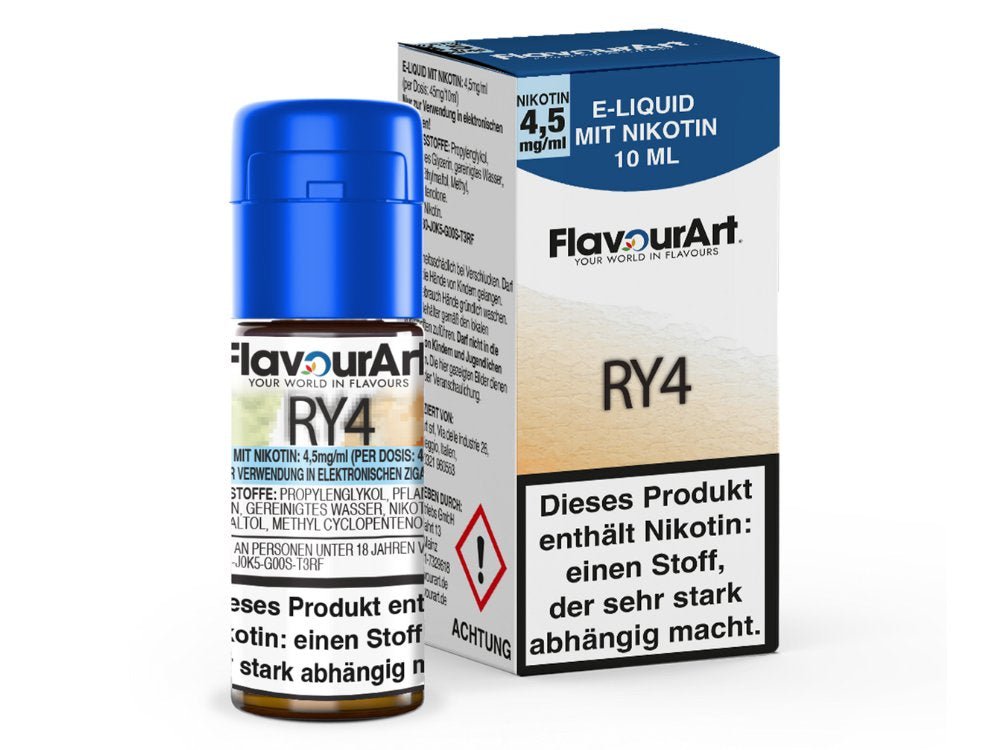 FlavourArt - E - Zigaretten Liquid - RY4 - FLAVOURART