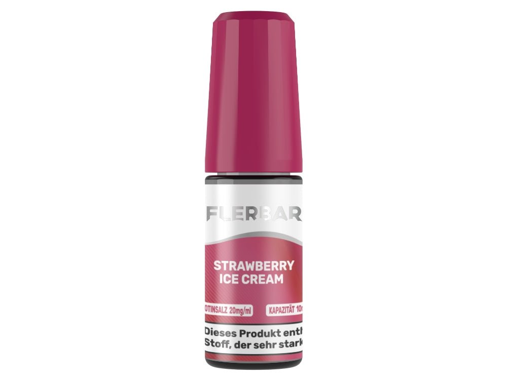 Flerbar Liquid - Nikotinsalz Liquid - Strawberry Ice Cream - FLERBAR
