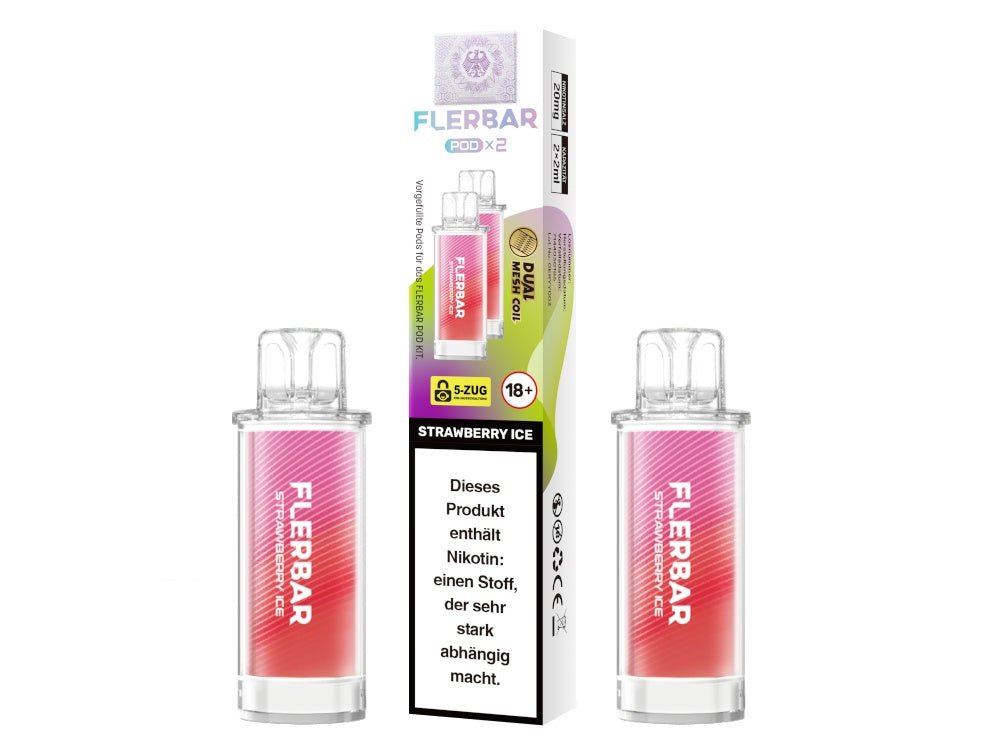 Flerbar - POD (2 Stück pro Packung) - Apple Ice - FLERBAR