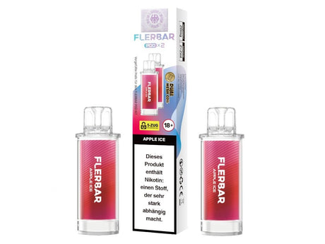 Flerbar - POD (2 Stück pro Packung) - Apple Ice - FLERBAR