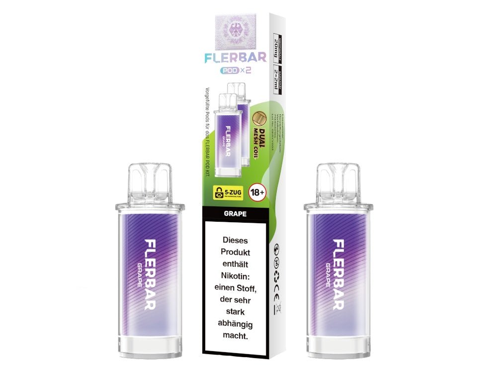 Flerbar - POD (2 Stück pro Packung) - Apple Ice - FLERBAR