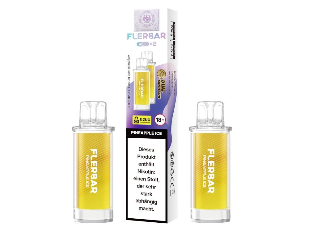 Flerbar - POD (2 Stück pro Packung) - Apple Ice - FLERBAR
