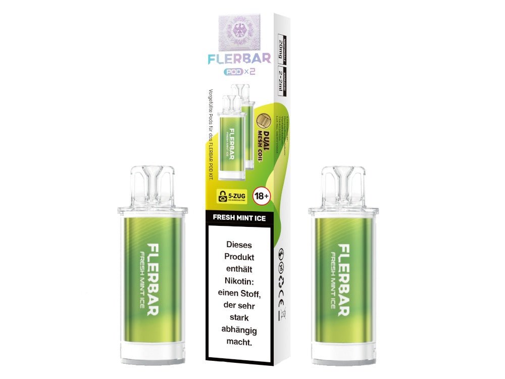 Flerbar - POD (2 Stück pro Packung) - Apple Ice - FLERBAR