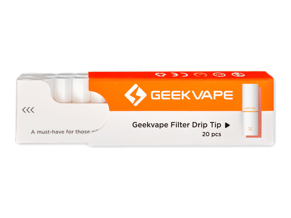 GEEKVAPE - Filter Drip Tip (20 Stück pro Packung) - GEEKVAPE
