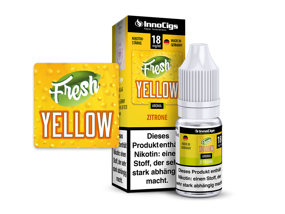Fresh Yellow Zitrone Aroma - Liquid für E-Zigaretten