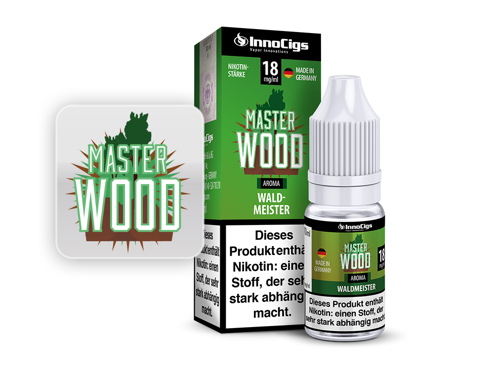 Master Wood Waldmeister Aroma - Liquid für E-Zigaretten