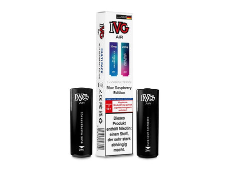 IVG AIR Pod Multi Flavour Edition (2 Stück pro Packung) - Blue Raspberry Edition - I VG