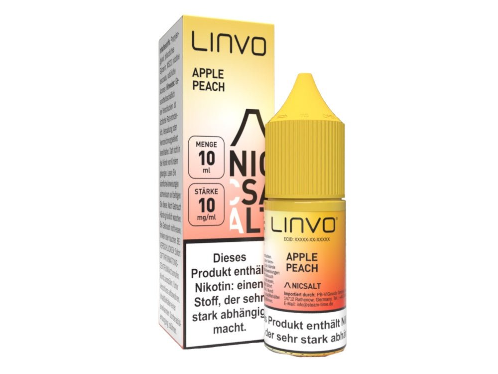 Linvo - Nikotinsalz Liquid - Apple Peach - LINVO