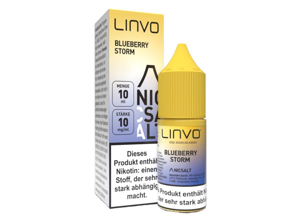 Linvo - Nikotinsalz Liquid - Blueberry Storm - LINVO