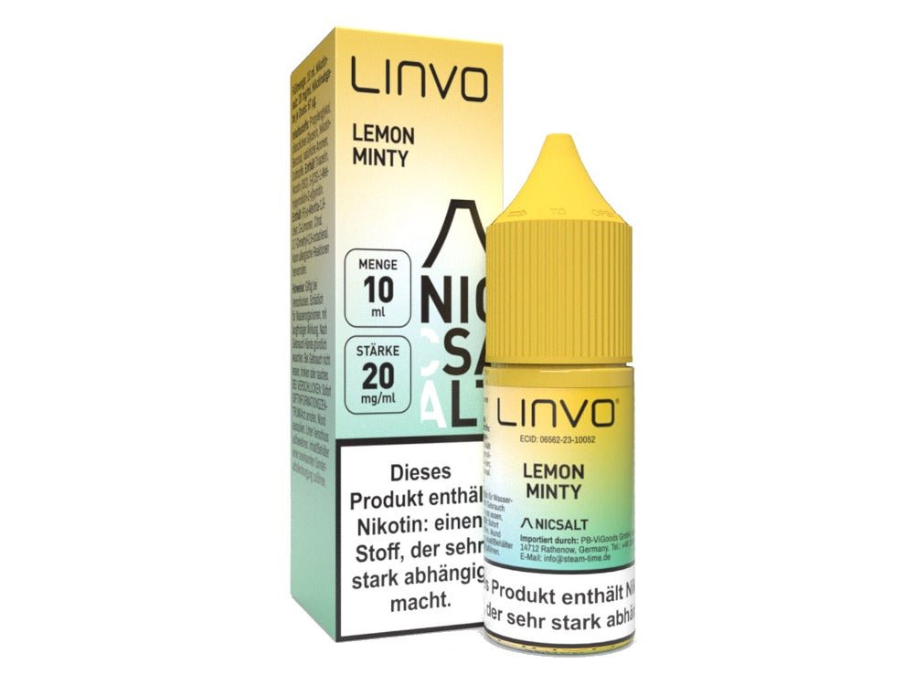 Linvo - Nikotinsalz Liquid - Lemon Minty - LINVO