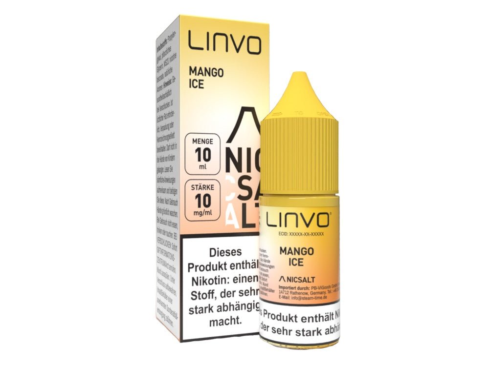 Linvo - Nikotinsalz Liquid - Mango Ice - LINVO