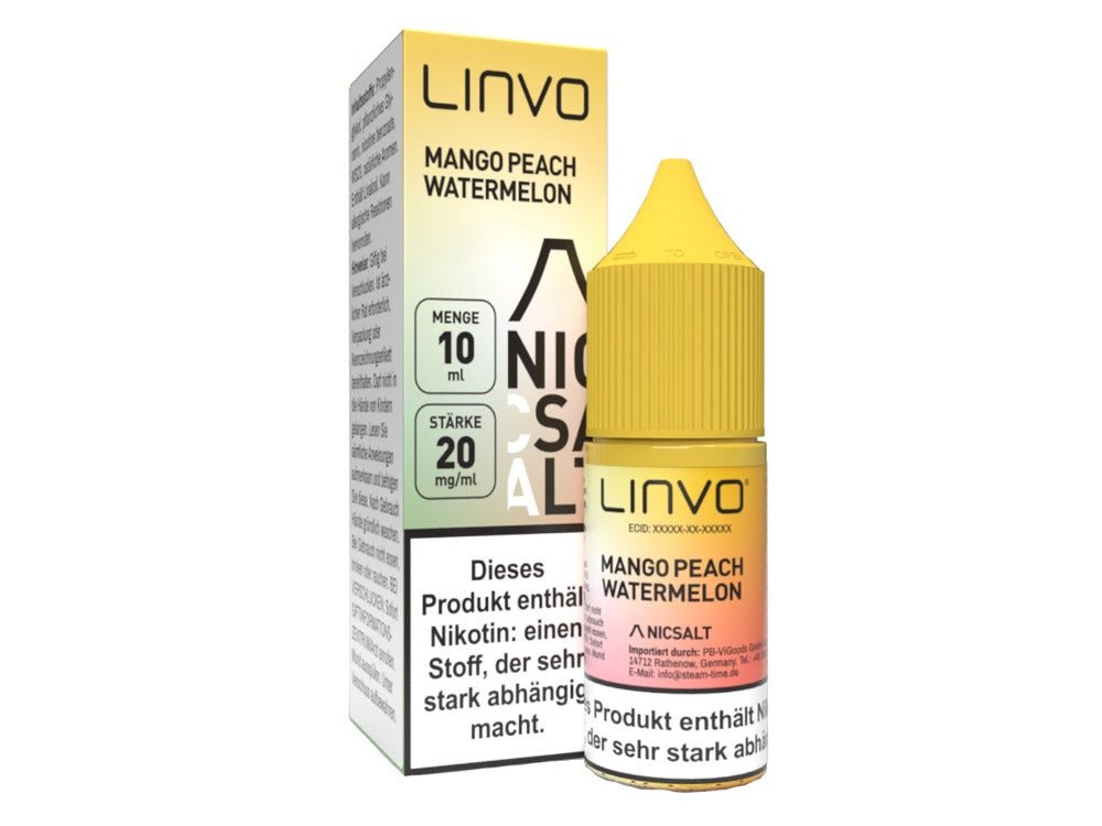 Linvo - Nikotinsalz Liquid - Mango Peach Watermelon - LINVO