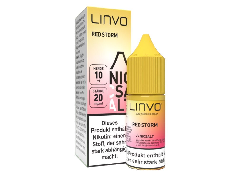 Linvo - Nikotinsalz Liquid - Red Storm - LINVO