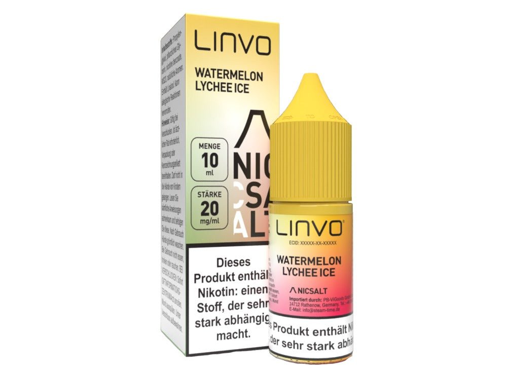 Linvo - Nikotinsalz Liquid - Watermelon Lychee Ice - LINVO