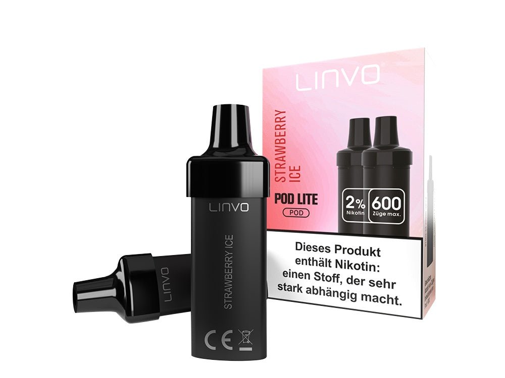 Linvo - Pod Lite Cartridge (2 Stück pro Packung) - Banana Ice Cream - LINVO