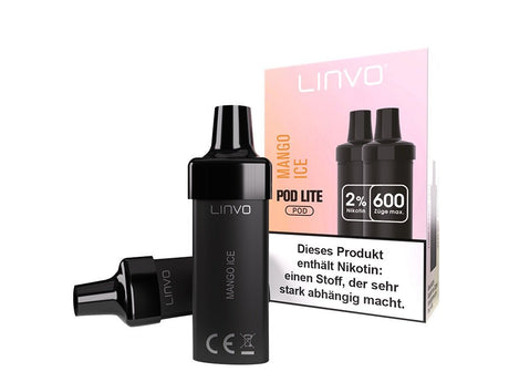 Linvo - Pod Lite Cartridge (2 Stück pro Packung) - Banana Ice Cream - LINVO