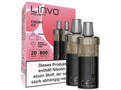 Linvo - Pod Lite Plus Cartridge 20 mg/ml (2 Stück pro Packung) - Apple Peach - LINVO