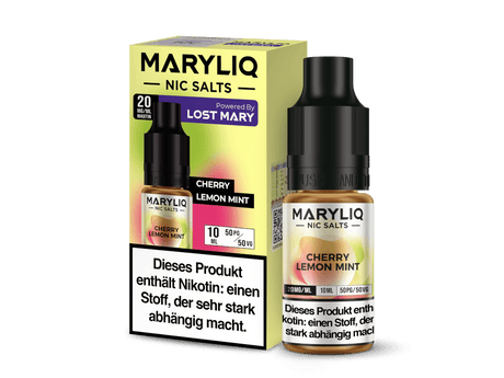 MARYLIQ - Nikotinsalz Liquid - Cherry Lemon Mint - MARYLIQ