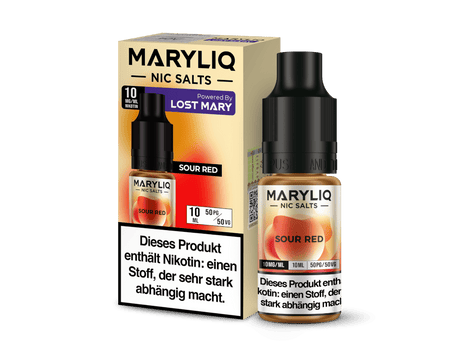 MARYLIQ - Nikotinsalz Liquid - Sour Red - MARYLIQ