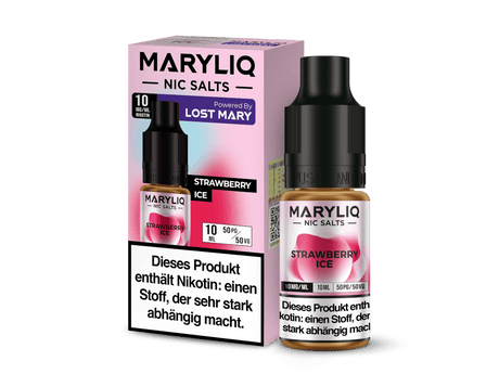 MARYLIQ - Nikotinsalz Liquid - Strawberry Ice - MARYLIQ