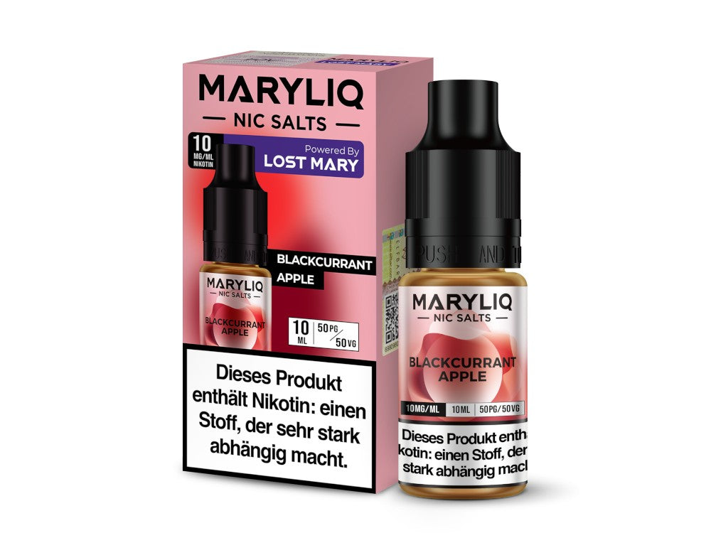 MARYLIQ - Nikotinsalz Liquid - Blackcurrant Apple