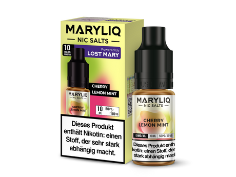 MARYLIQ - Nikotinsalz Liquid - Cherry Lemon Mint