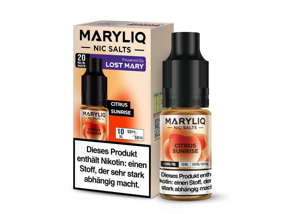 MARYLIQ - Nikotinsalz Liquid - Citrus Sunrise
