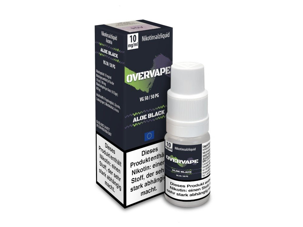 Overvape - Nikotinsalz Liquid - Aloe Black - OVERVAPE