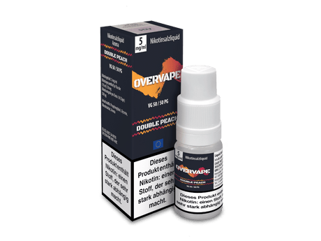 Overvape - Nikotinsalz Liquid - Double Peach - OVERVAPE