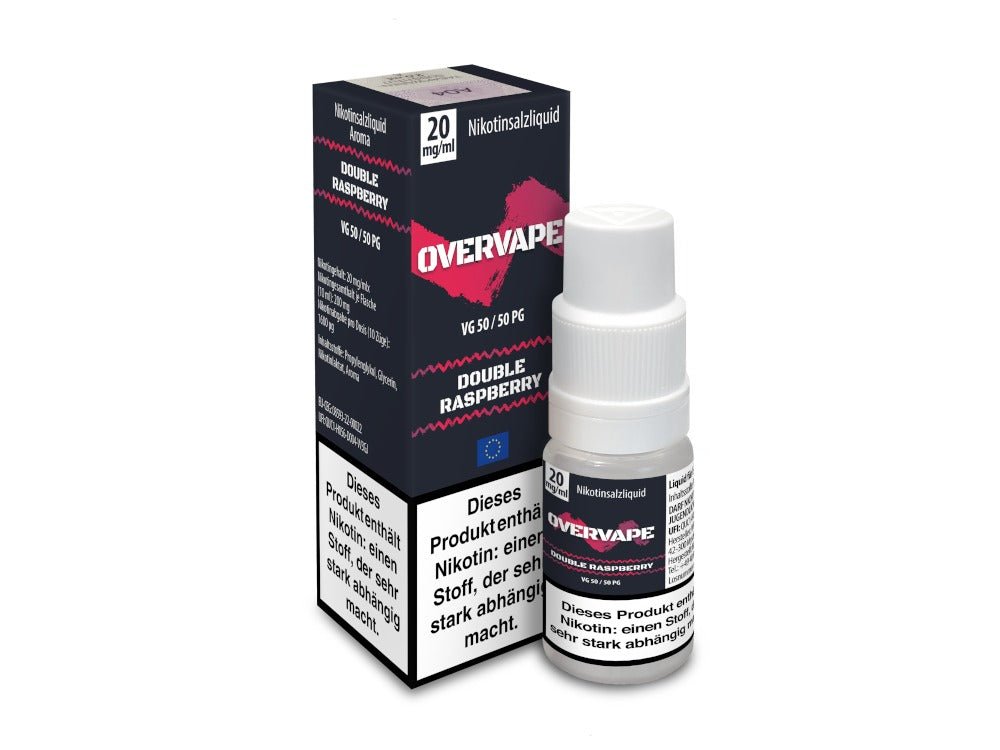 Overvape - Nikotinsalz Liquid - Double Raspberry - OVERVAPE
