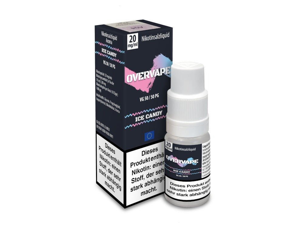 Overvape - Nikotinsalz Liquid - Ice Candy - OVERVAPE
