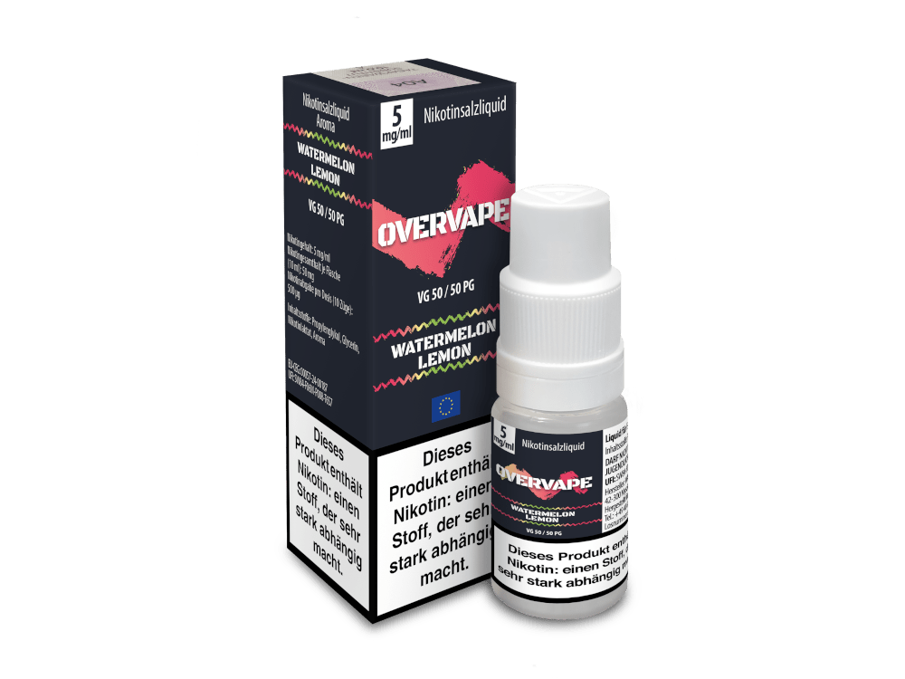 Overvape - Nikotinsalz Liquid - Watermelon Lemon - OVERVAPE