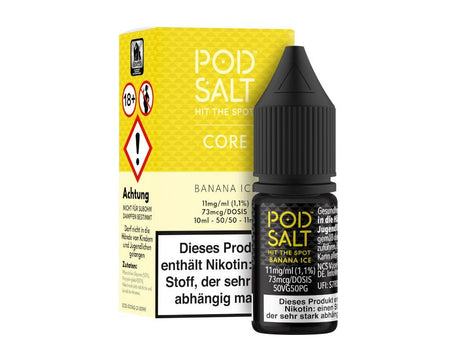 Pod Salt Core - Nikotinsalz Liquid - Banana Ice - POD SALT
