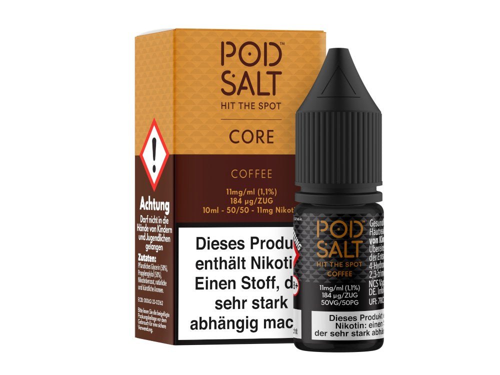 Pod Salt Core - Nikotinsalz Liquid - Coffee - POD SALT