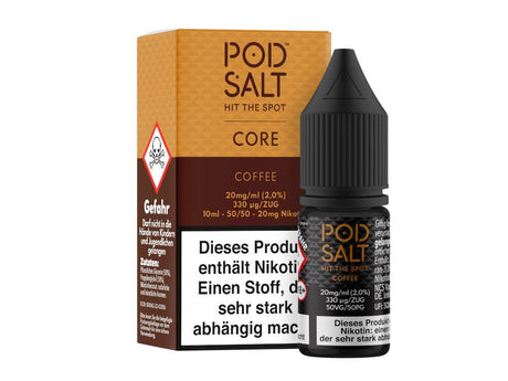 Pod Salt Core - Nikotinsalz Liquid - Coffee - POD SALT