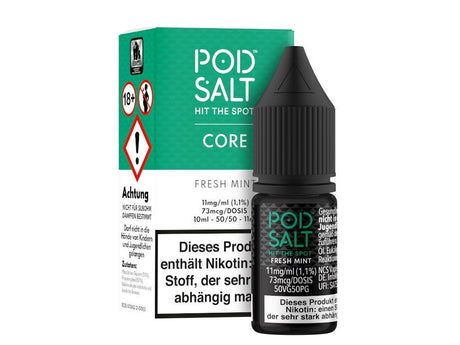 Pod Salt Core - Nikotinsalz Liquid - Fresh Mint - POD SALT