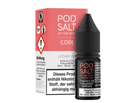 Pod Salt Core - Nikotinsalz Liquid - Lychee Ice - POD SALT