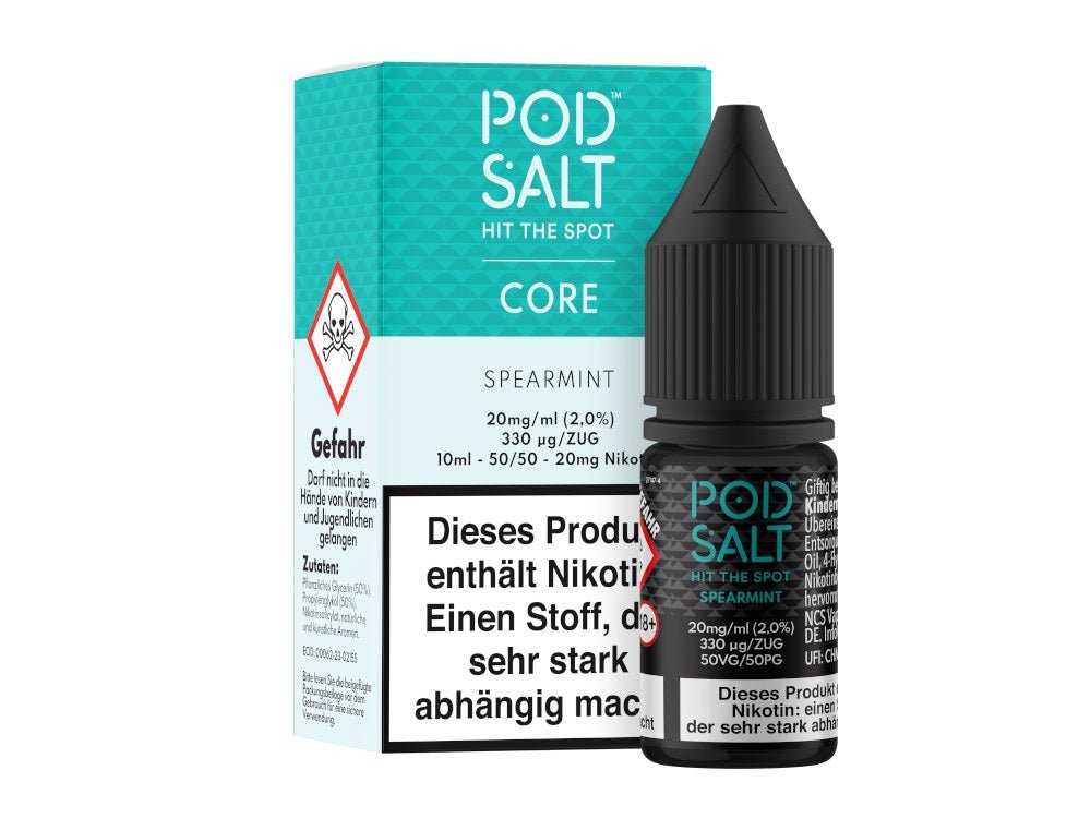 Pod Salt Core - Nikotinsalz Liquid - Spearmint - POD SALT