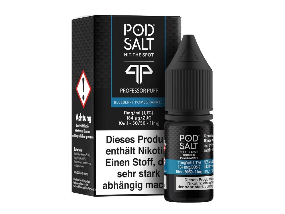 Pod Salt Fusion - Blueberry Pomegranate - Nikotinsalz Liquid - POD SALT FUSION