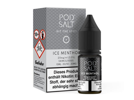 Pod Salt - Ice Menthol - Nikotinsalz Liquid - POD SALT