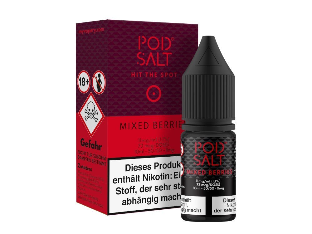 Pod Salt - Mixed Berries - Nikotinsalz Liquid - POD SALT