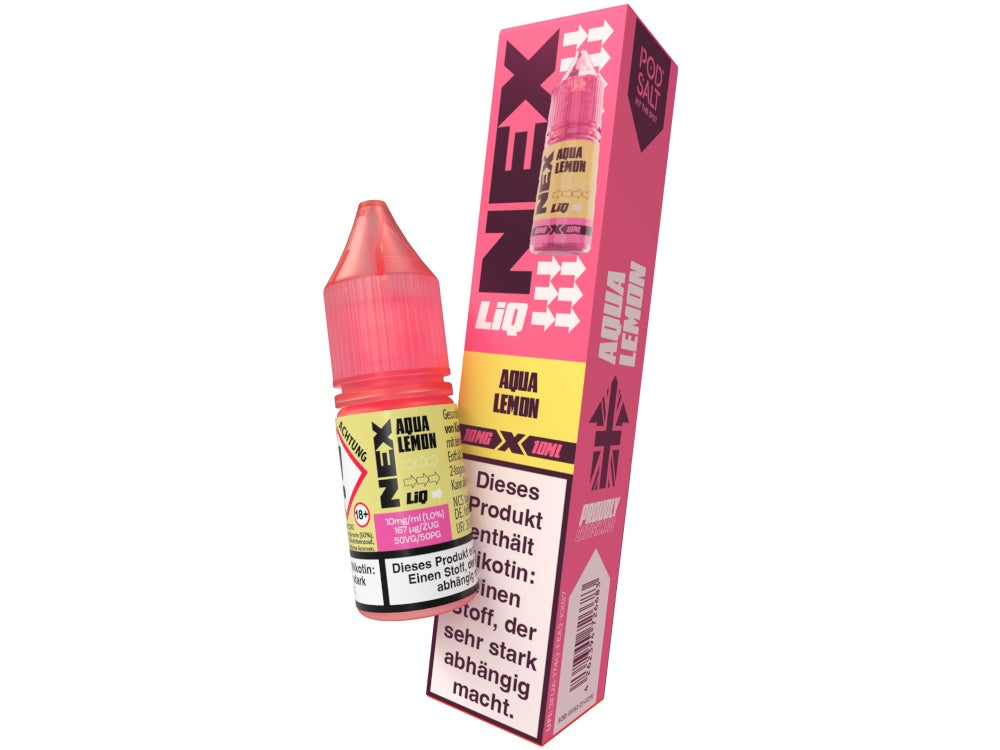 Pod Salt - NexLiq - Nikotinsalz Liquid - Aqua Lemon