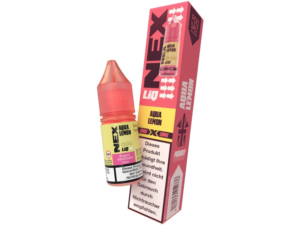 Pod Salt - NexLiq - Nikotinsalz Liquid - Aqua Lemon - POD SALT