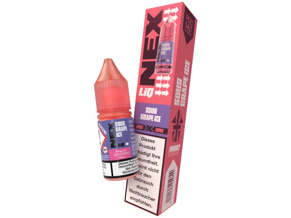 Pod Salt - NexLiq - Nikotinsalz Liquid - Sour Grape Ice - POD SALT