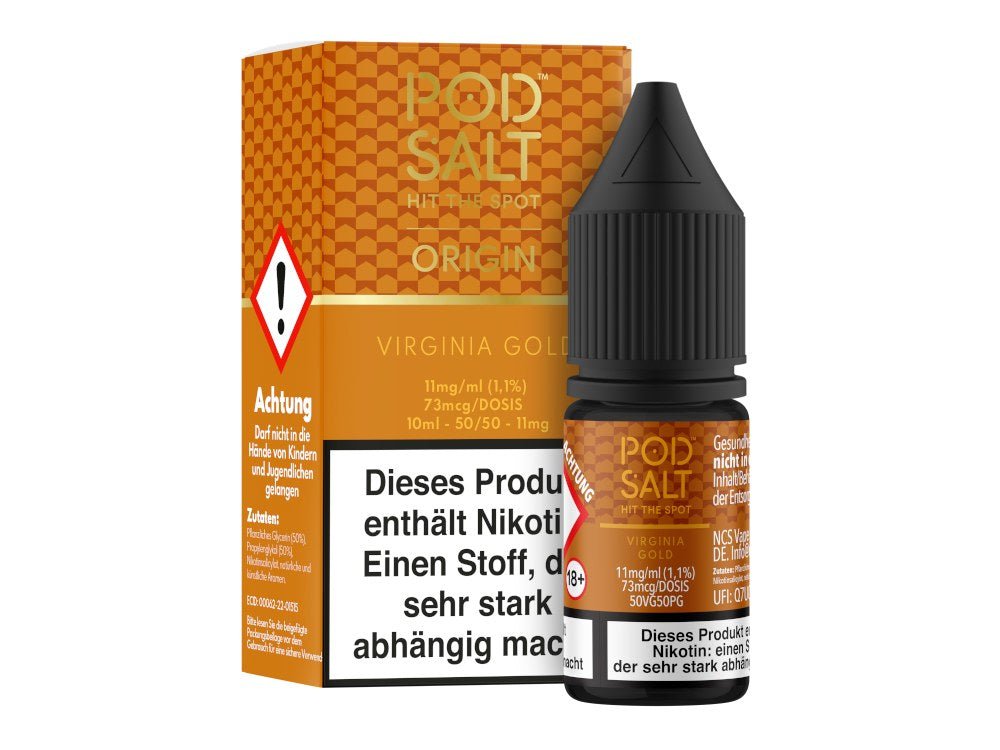 Pod Salt Origin - Virginia Gold - Nikotinsalz Liquid - POD SALT
